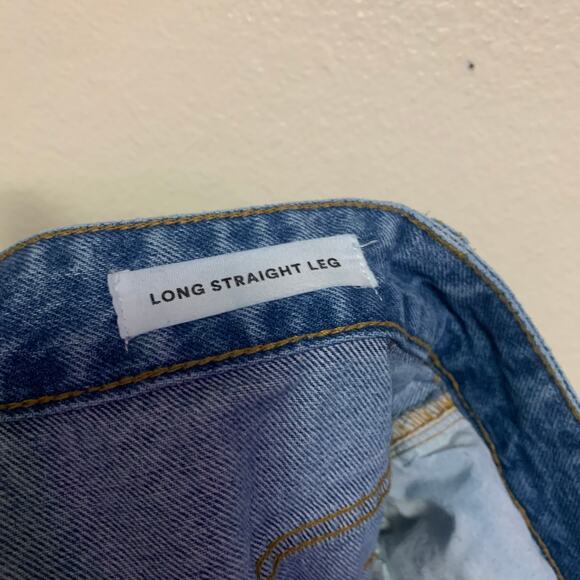 Cotton:On Long Straight Leg Jeans Womens Size 10 - Picture 7 of 9